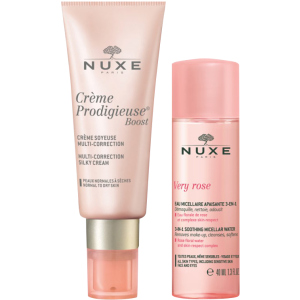 Набір Nuxe Infused Cream Creme Prodigieuse Boost 40 мл + міцелярна вода Very Rose 40 мл (3264680025488)