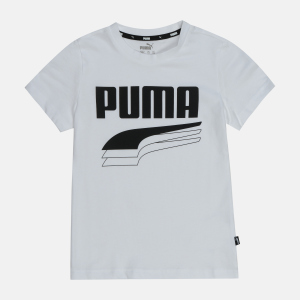 Футболка дитяча Puma Rebel Tee 58153002 134-140 см White (4062451156312) в Одесі