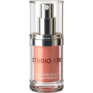 Ультра-легкі сяючі рум'яна Studio 10 Plumping Blush Glow-Plexion Peach 15 мл (5060377060095)