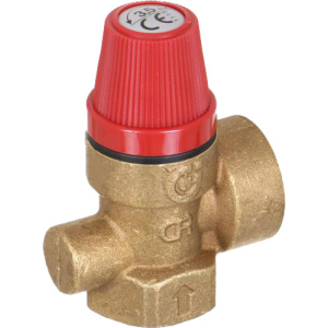 Запобіжний клапан Caleffi DN 3/4" (6 бара) для систем опалення (311560) в Одесі