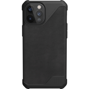 Панель UAG Metropolis LT Leather для Apple iPhone 12 Pro Max Black (11236O118340) краща модель в Одесі