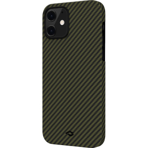 Панель Pitaka MagEZ Case Twill Apple iPhone 12 mini Black/Yellow (KI1205) в Одесі