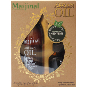 Набор для волос Marjinal Professional Аргановое масло+спрей (73937) (8697426739373)
