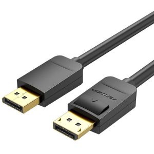 Кабель Vention DisplayPort v1.2 1 м Black (HACBF) ТОП в Одессе