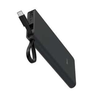 купити Портативний зарядний пристрій Power Bank Hoco J25B With Cable Type-C 10000 mAh Black