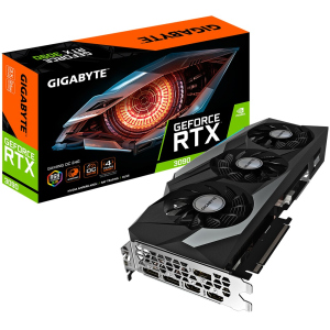 Видеокарта Gigabyte, GeForce RTX 3090, GAMING OC, 24Gb GDDR6X, 384-bit, 2xHDMI/3xDP, 1755/19500 MHz, 2x8-pin (GV-N3090GAMING OC-24GD) ТОП в Одессе