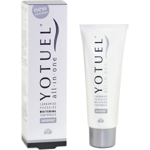 Зубна паста Yotuel All In One Snowmint Whitening відбілююча 75 мл (8426181973353) в Одесі