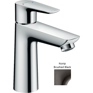 Змішувач Hansgrohe Talis E 110 для умивальника з донним клапаном pop-up Brushed Black (71710340) рейтинг