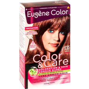 Фарба для волосся Eugene Perma без аміаку Color & Care 6.35 Темний Блондин Золотистий Червоне Дерево 125 мл (3140100336283) ТОП в Одесі