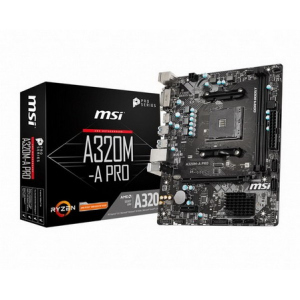 MSI A320M-A Pro Socket AM4 рейтинг