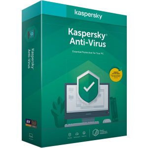 Kaspersky Anti-Virus 2020 первоначальная установка на 1 год для 1 ПК (DVD-Box, коробочная версия) в Одессе