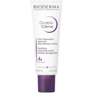 хорошая модель Восстанавливающий крем для лица и тела Bioderma Cicabio Soothing Reparing Cream 40 мл (3401347869546)