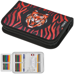 Пенал із наповненням 19 предметів Herlitz Tiger Тигр (50032907T) рейтинг