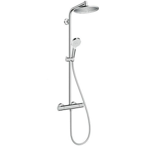 Душевой гарнитур Hansgrohe Crometta S 240 1jet Showerpipe c термостатом, хром 27267000