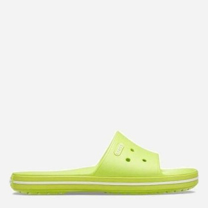 хороша модель Шльопанці Crocs Crocband Iii Slide 205733-3T1 39-40 (M7/W9) 24.6 см Лаймові з білим (191448579262)