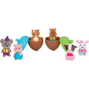 Игрушка Li`l Woodzeez Bobblehead 6 единиц Серия 3 (63200Z) рейтинг