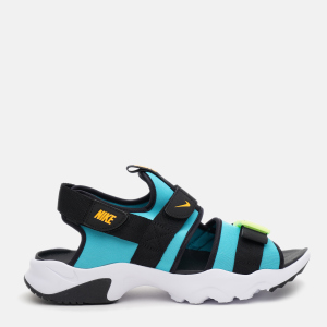 Сандалії Nike Canyon Sandal CI8797-300 40 (8) 26 см Чорні з блакитним (193658083652)