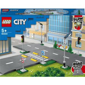 Конструктор LEGO City Town Дорожні плити 112 деталей (60304) краща модель в Одесі