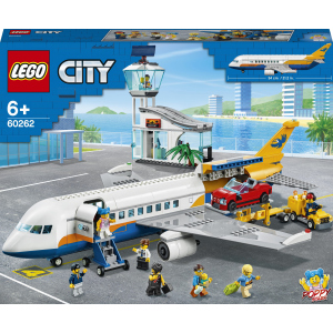 Конструктор LEGO City Пассажирский самолёт 669 деталей (60262) надежный