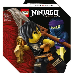 Конструктор LEGO Ninjago Грандиозная битва: Коул против воина-призрака 51 деталь (71733)