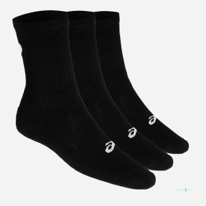 купити Шкарпетки Asics 3ppk Crew Sock 155204-0900 43-46 р 3 пари Чорні (8718837138309)