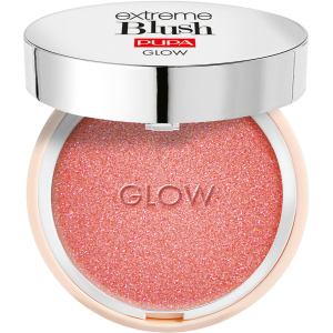 Компактні рум'яна з ефектом сяйва Pupa Extreme Blush Glow 100 Exotic Rose 4 г (8011607332410) краща модель в Одесі