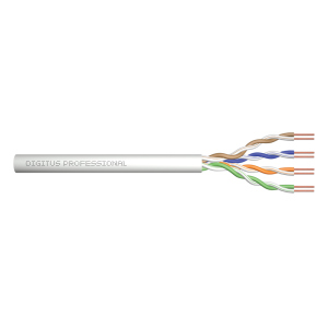 Вита пара Digitus CCA CAT 5e U-UTP AWG 24/1 PVC сірий 305 м (ACU-4511-305) в Одесі