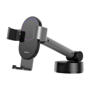 Утримувач автомобільний Baseus Simplism Gravity Car Mount Holder Silver (SUYL-JY0S) в Одесі