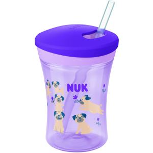 Поильник Nuk Evolution Action Cup 230 мл Фиолетовый (4008600365129) лучшая модель в Одессе