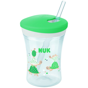 Поильник Nuk Evolution Action Cup 230 мл Зелений (4008600365136) ТОП в Одесі