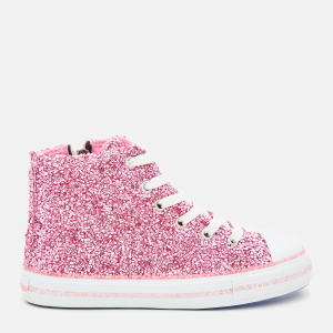 Кеди дитячі VUVU KIDS Pink glitter 3004 11 28 Рожеві з бісером (8380001300428) ТОП в Одесі