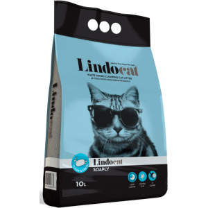 Наповнювач для котячого туалету Lindocat Soaply Бентонітовий комкуючий 8.5 кг (10 л) (8006455001083) ТОП в Одесі