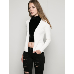 Кардиган Bershka 1518/546/712 L Білий (SZ01518546712046) ТОП в Одесі