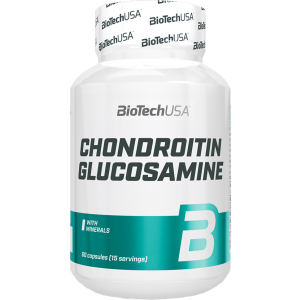 Хондропротектор Biotech Chondroitin &amp; Glucosamine 60 капсул (5999076216604) в Одесі