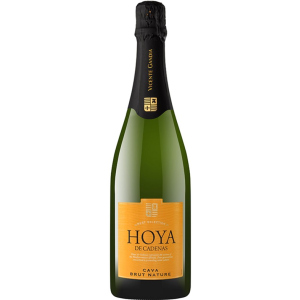 Вино игристое Hoya de Cadenas Cava Brut Nature белое брют 0.75 л 11.5% (8410310605994) лучшая модель в Одессе