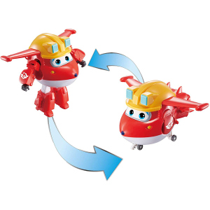 Игровая фигурка-трансформер Super Wings Transforming Build-It Jett Джетт строитель (EU730211)