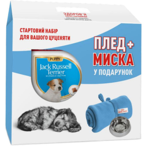 Сухий повнораційний корм Royal Canin Jack Russel Terrier Puppy для цуценят породи Джек Рассел тер'єр до 10 місяців 1.5 кг + плед та миска в подарунок (11_11105) ТОП в Одесі