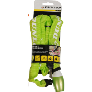 Велосипедний замок Dunlop 2 ключа в наборі Зелений (871125241698-5 green)