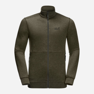 купить Флисовая кофта Jack Wolfskin Finley Jacket M 1708301-4144 M Серо-зеленая (4060477948539)