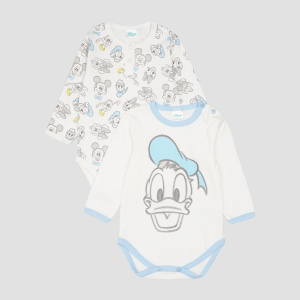 купити Боді Disney MC16185 74-80 см 2 шт Біло-блакитне (8691109823076)