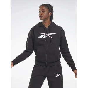 Спортивна кофта Reebok TE Vector FZ Hoodie H62058 S Black (4064056738191) рейтинг