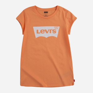 Футболка детская Levi's S/S Batwing Tee 4E4234-N3E 158 см Оранжевая (3665115456271)