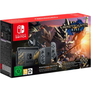 Портативна ігрова приставка Nintendo Switch V2 Monster Hunter Rise Edition [56857] краща модель в Одесі