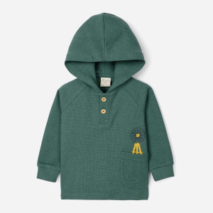 Худі утеплене Zippy Hooded Bl 3103312001 72 см Green (5602156892741) в Одесі