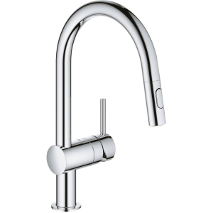 Смеситель кухонный с выдвижным изливом GROHE Minta 32321002 в Одессе