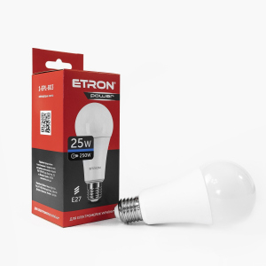 LED лампа ETRON Power Light 1-EPL-803 A67 25W 6500K E27 в Одесі