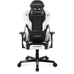 Крісло для геймерів DXRacer G Series D8100 Чорно-біле (GC-G001-NW-C2-NVF) в Одесі