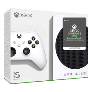 Microsoft Xbox Series S 512Gb + Xbox Game Pass Ultimate (3 місяці) ТОП в Одесі