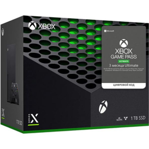 Microsoft Xbox Series X 1Tb + Xbox Game Pass Ultimate (3 місяці) в Одесі