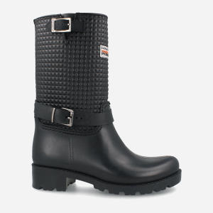 Резиновые сапоги Harley Davidson Rain Print High 101186-27 38 24.5 см Черные (2000012896422) лучшая модель в Одессе